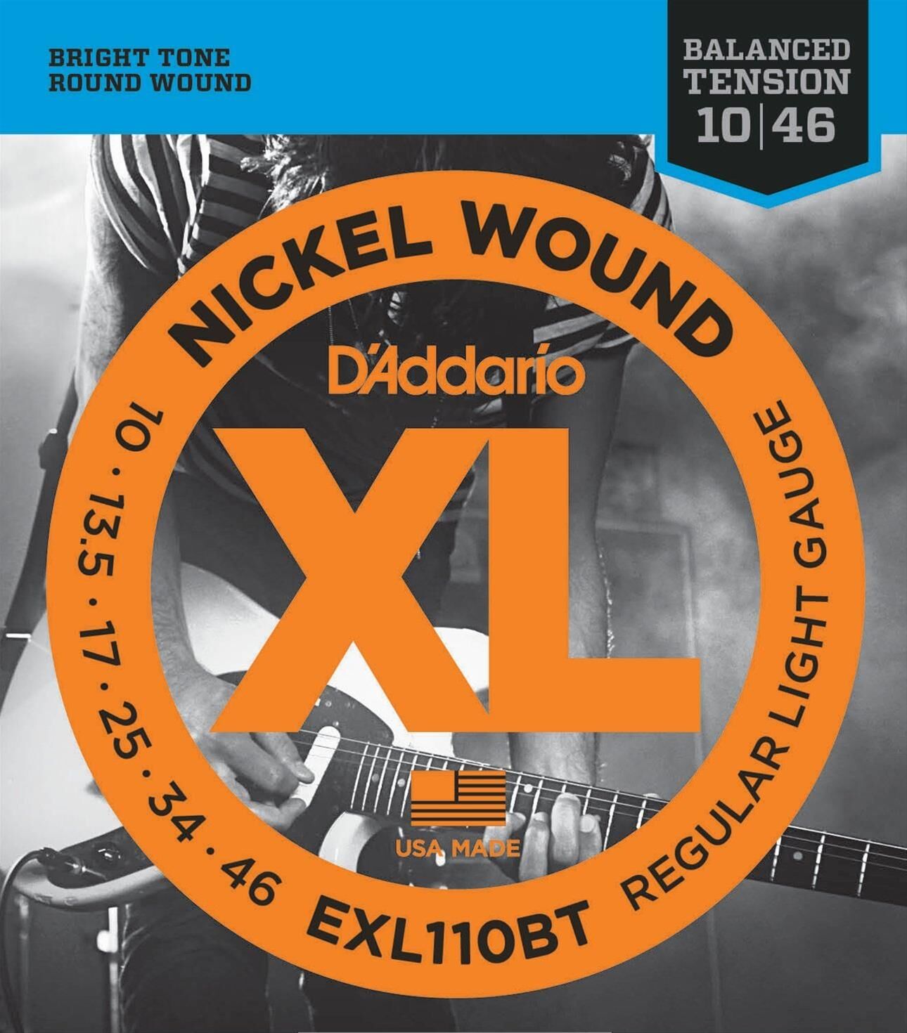 DADDARIO EXL110BT ELEKTRO GİTAR TEL SETİ, XL, 10-46, NICKEL WOUND