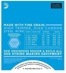 DADDARIO EXL110 ELEKTRO GİTAR TEL SETİ, XL, 10-46, REGULAR LIGHT