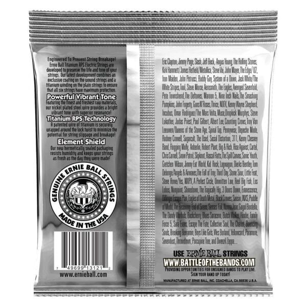 Ernie Ball P03121 Elektro Gitar Teli
