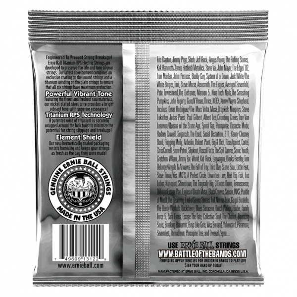 Ernie Ball P03122 Elektro Gitar Teli