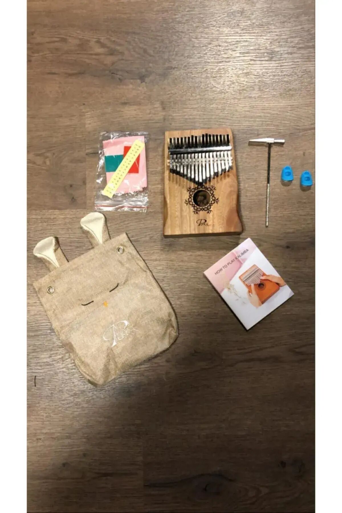 Kalimba Tam Set Koa Ağacı