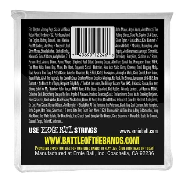 Ernie Ball P02246 Stainless Steel Regular Slinky 10-46 Elektro Gitar Teli