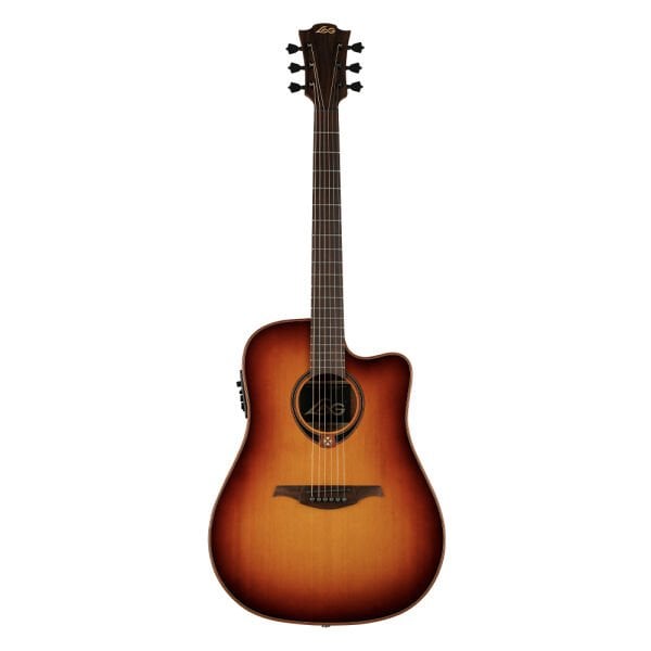 LAG GLA T118DCE-BRS Dreadnought Cutaway Elektro Akustik Gitar