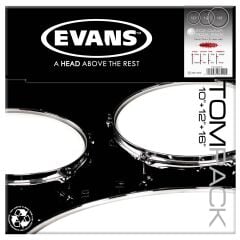 EVANS ETP-EC2SCLR-R DERİ SETİ (10+12+16) ROCK KİT RİNGLİ