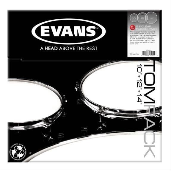 EVANS ETP-EC1CTD-S DERİ SETİ (12+13+16) TOM KUMLU STANDART KİT