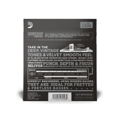 DADDARIO ETB92 BASS GİTAR TEL SETİ, 5 TELLİ, 50-105, XL NYLON TAPEWOUND, MEDIUM