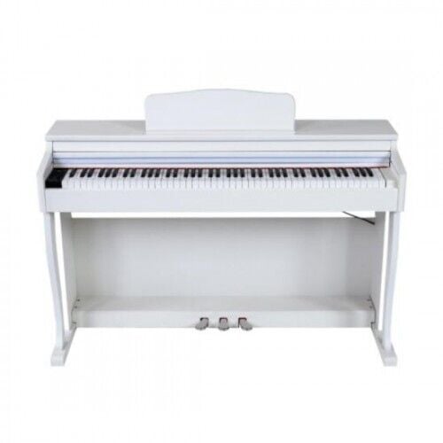 Bolanschi BL-8808 HA-BK Hammer Action Dijital Piyano Beyaz