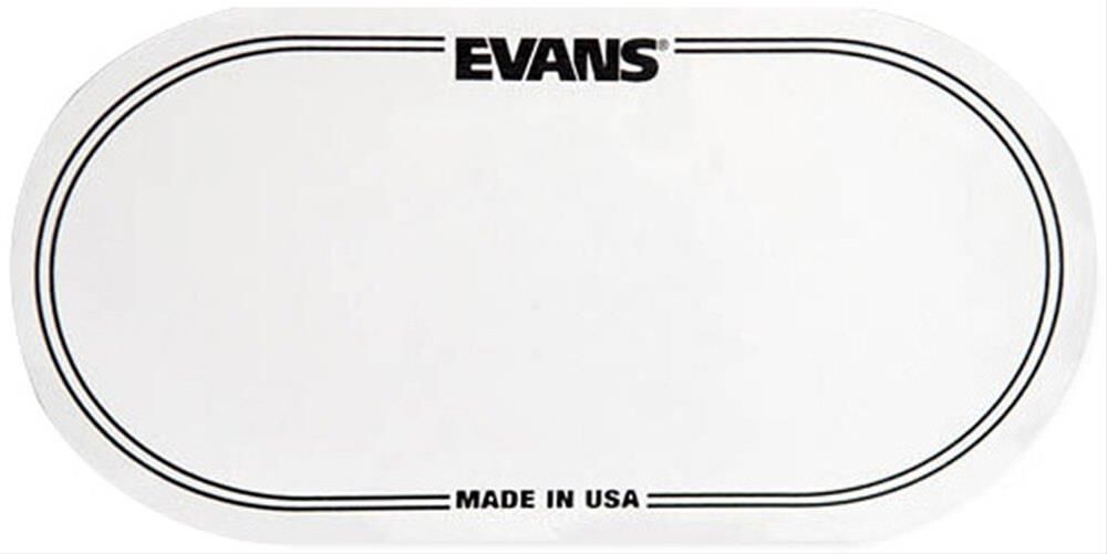 EVANS EQPC2 PEDAL BAS DAVUL DERİ KORUYUCU ŞEFFAF (2 ADET)
