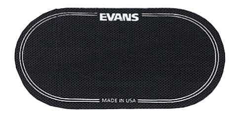 EVANS EQPB2 PEDAL BAS DAVUL DERİ KORUYUCU SİYAH (2 ADET)