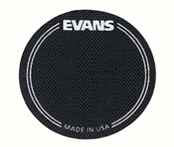 EVANS EQPB1 BAS DAVUL DERİ KORUYUCU SİYAH (2 ADET)