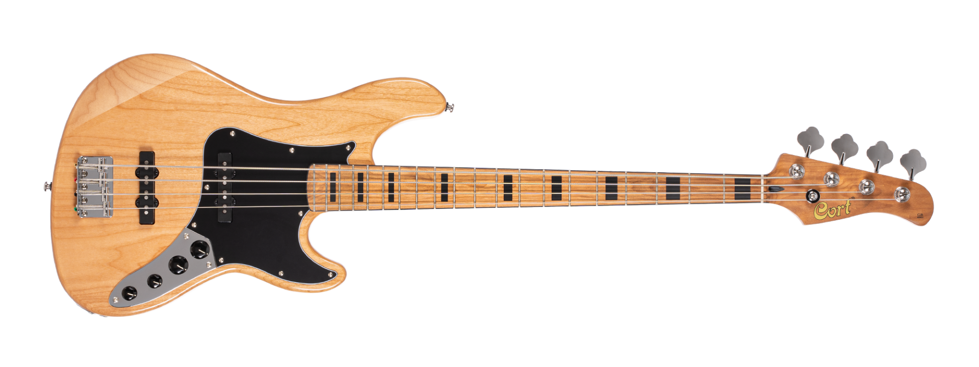 CORT GB64JJNAT BASS GİTAR, 4 TELLİ, NATUREL
