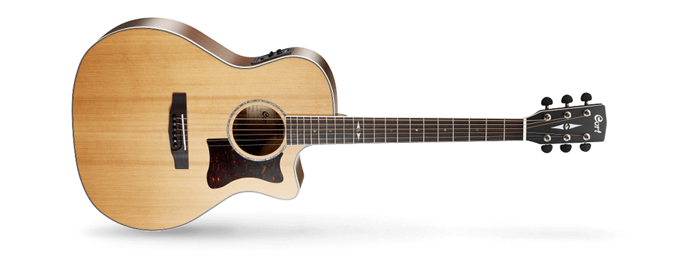 CORT GA5F-BWNS ELEKTRO AKUSTİK GİTAR, GRAND AUDITORIUM KASA, NATUREL