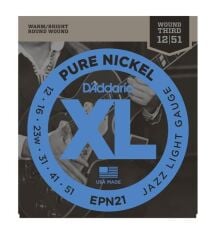 DADDARIO EPN21 ELEKTRO GİTAR SETİ, 12-51, JAZZ LITE