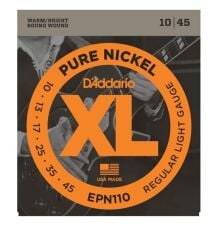 DADDARIO EPN110 ELEKTRO GİTAR TEL SETİ, XL, PURE NICKEL, 10-45, REGULAR LIGHT