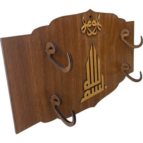 Ney Standı - Özel Tasarım El Yapımı Ney Askısı 2 Ney Kapasite