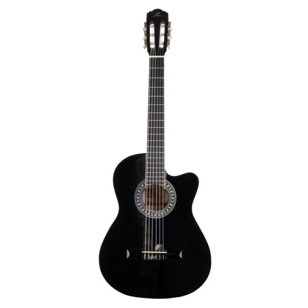 Barcelona LC 3900 CBK Cutaway Siyah Klasik Gitar