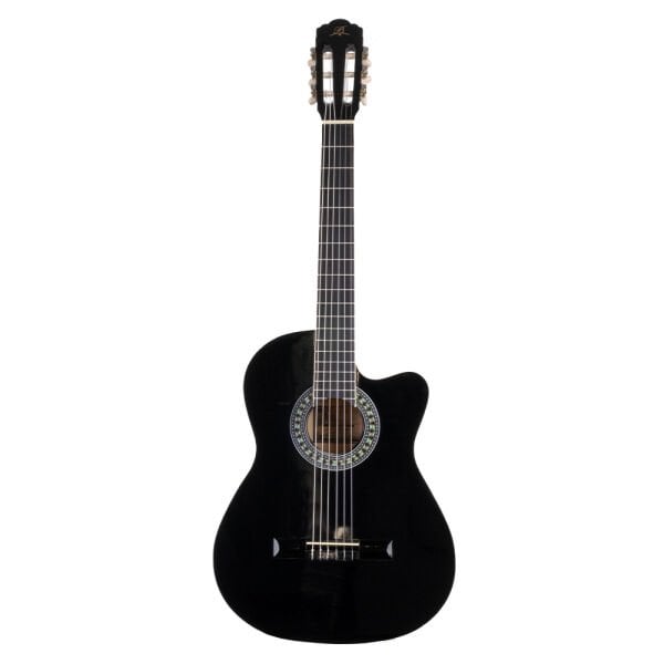 Barcelona LC 3900 CBK Cutaway Siyah Klasik Gitar