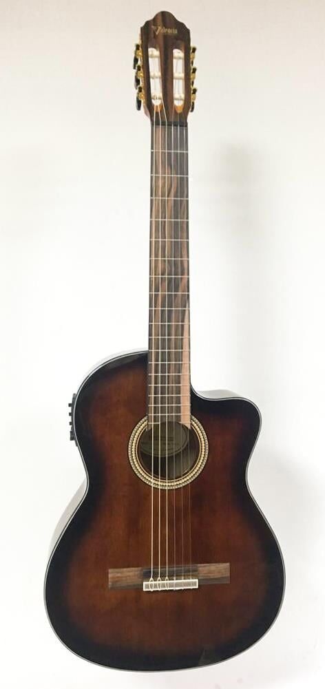 VALENCIA VC564CEBSB ELEKTRO KLASİK GİTAR, CUTAWAY, 4/4, KAHVE SUNBURST