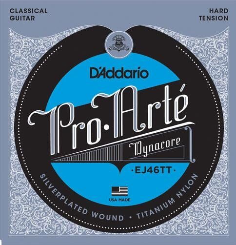 DADDARIO EJ46TT PRO-ARTE KLASİK GİTAR TEL SETİ, DYNACORE, TITANIUM, HARD TENSION