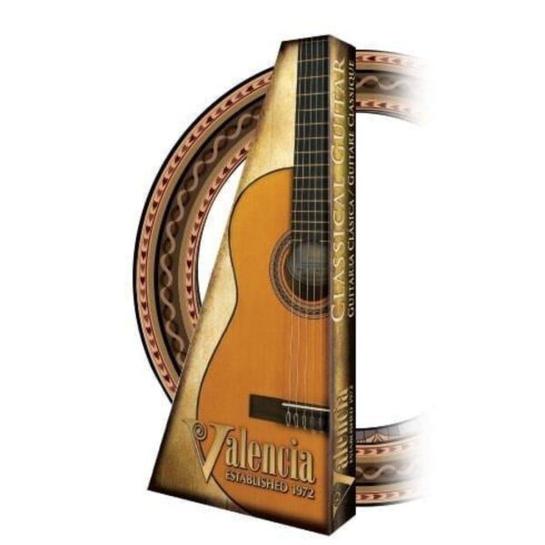 VALENCIA VC104TCVT ELEKTRO KLASİK GİTAR, 4/4, NATUREL, SAP ÇELİKLİ