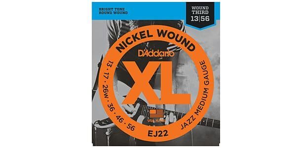 DADDARIO EJ22 ELEKTRO GİTAR TEL SETİ, 13-56, JAZZ MEDIUM