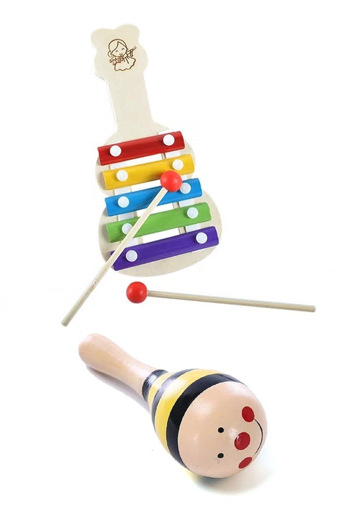 RİTİM SETİ - 4 - ORFF SET MARAKAS-KSİLOFON