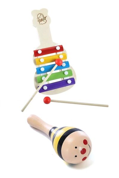 RİTİM SETİ - 4 - ORFF SET MARAKAS-KSİLOFON