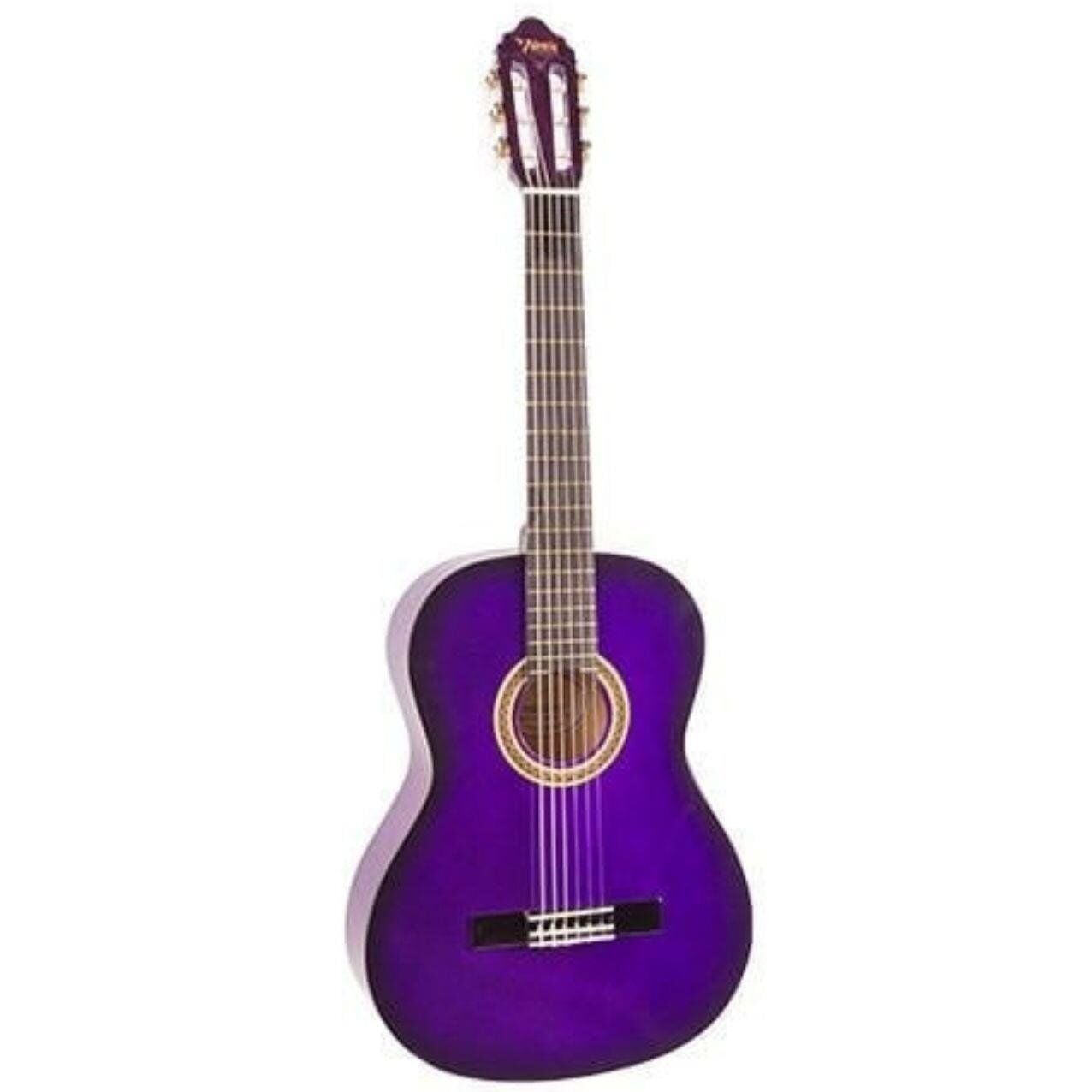 VALENCIA VC103TPPS KLASİK GİTAR, 3/4, MOR SUNBURST, SAP ÇELİKLİ
