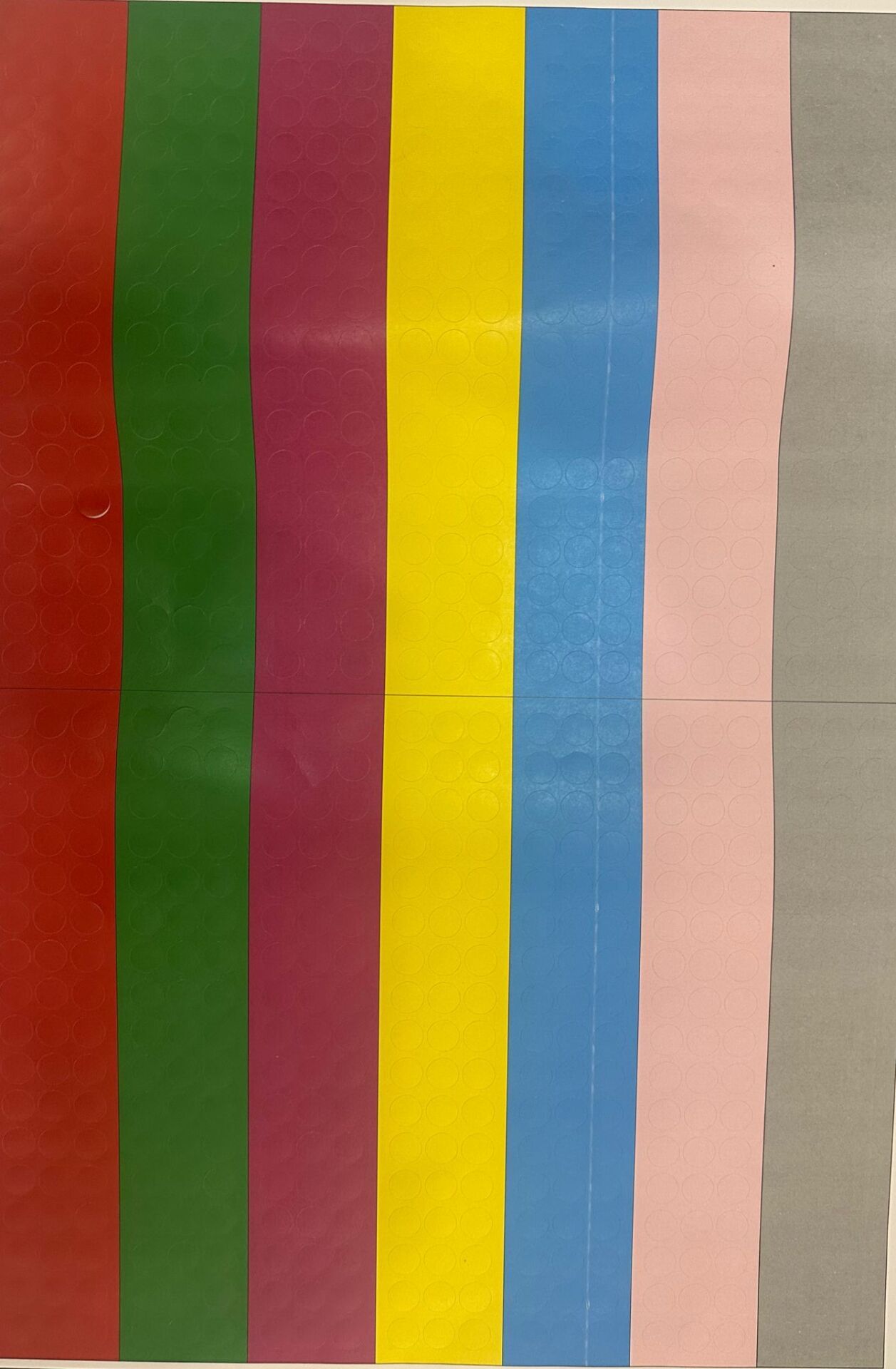 PİYANO NOTA STİCKER RENKLERLE KOLAY ÖĞRETİM 357!