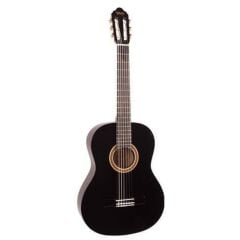 VALENCIA VC101TBK KLASİK GİTAR, 1/4, SİYAH, SAP ÇELİKLİ