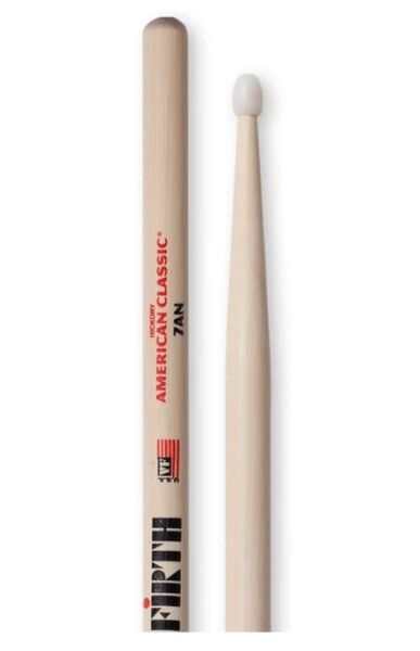 VICFIRTH V7AN BAGET 7A NYLON, HICKORY, 0.540''x15 1/2''
