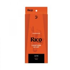 D'Addario Woodwinds Rico RAS1N Alto Saksafon Bek Bilezik ve Kapak Seti