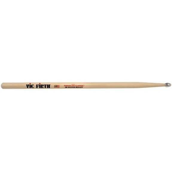 VICFIRTH V5BSB BAGET  5B SILVERBULLET, HICKORY, 0.595''x16''