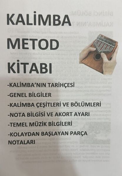 KALİMBA ÖĞRENME METODU VE ÇEŞİTLİ ŞARKILAR