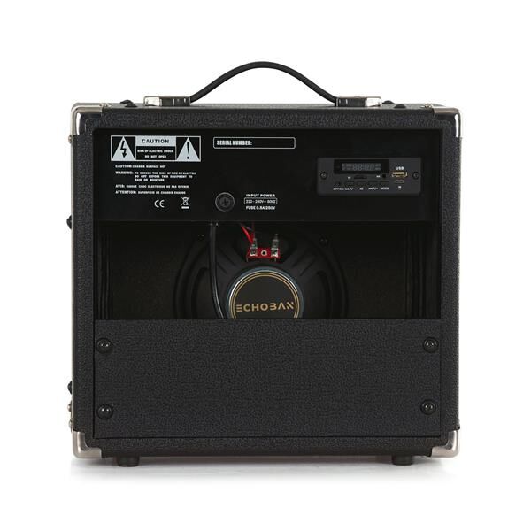 Echoban GA15USB 15 Watt Siyah Gitar Amfisi USB