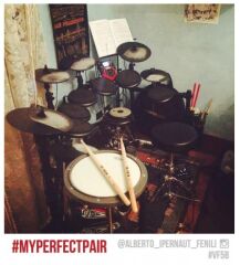 VICFIRTH V5B BAGET 5B, HICKORY, 0.595''x16'', MED