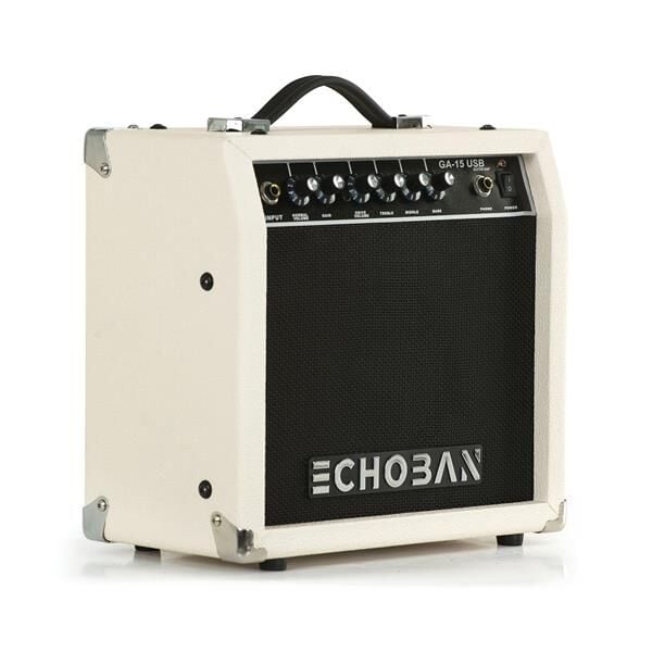 Echoban GA15USB 15 Watt Mavi Gitar Amfisi USB