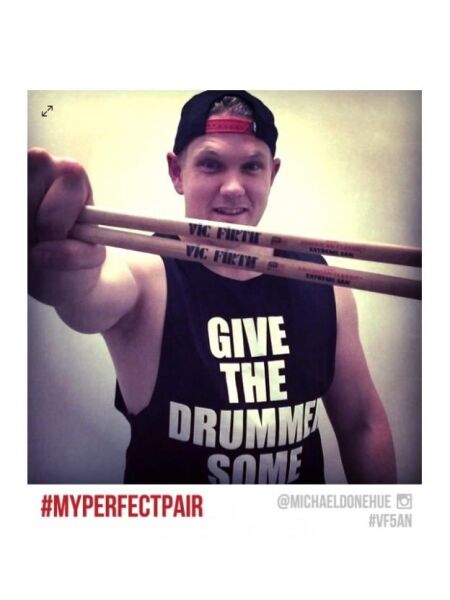 VICFIRTH V5AN BAGET 5A NYLON, HICKORY, 0.565''x16'', MED