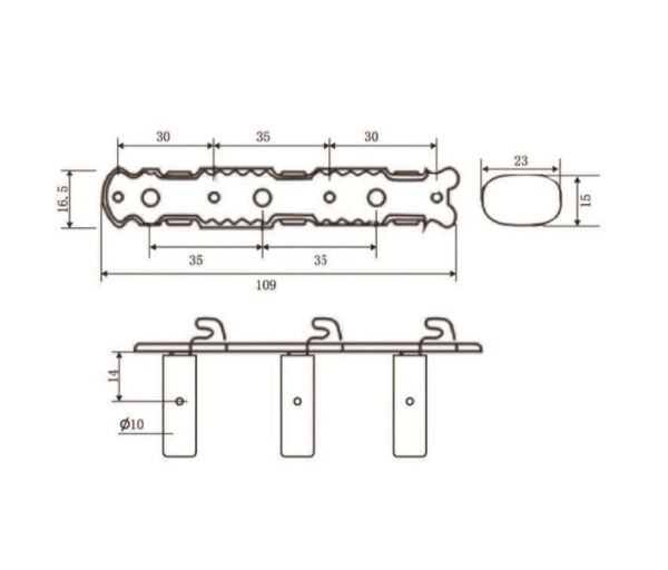 VALENCIA CMH0150CR KLASİK GİTAR KULAĞI 3 SAĞ+3 SOL