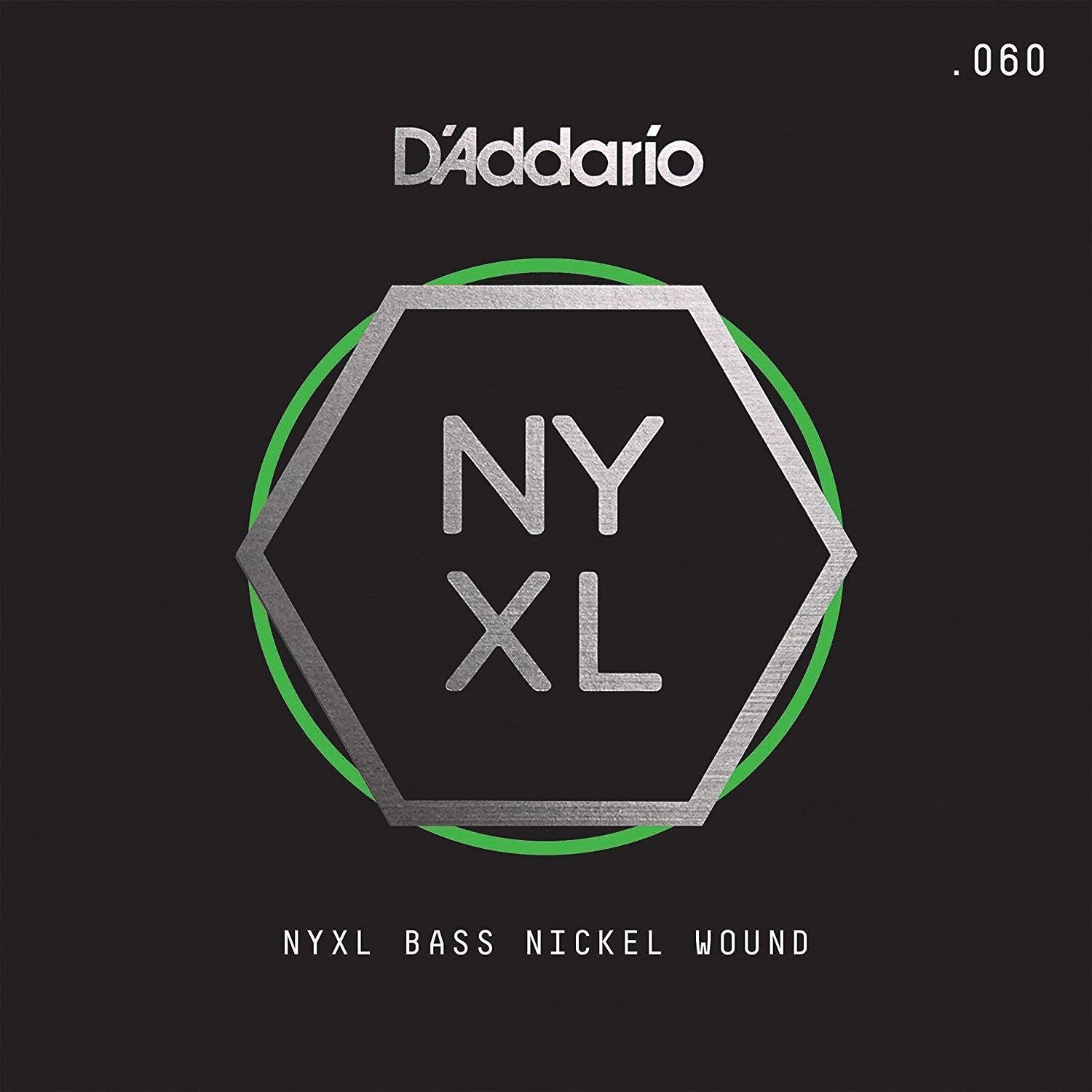 DADDARIO NYXLB060 BASS TEK TEL, NYXL SERİSİ, NİKEL SARIM, 0.060