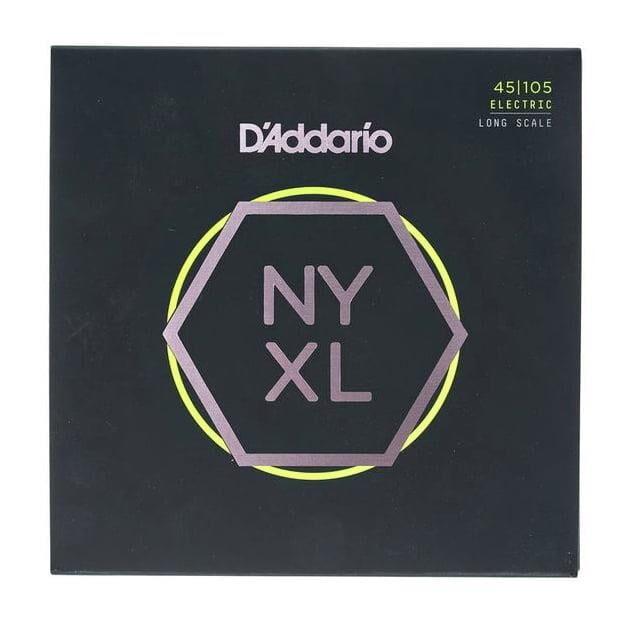 DADDARIO NYXL45105 BASS GİTAR TEL SETİ, NYXL SERİSİ, LONG SCALE, 4 TELLİ