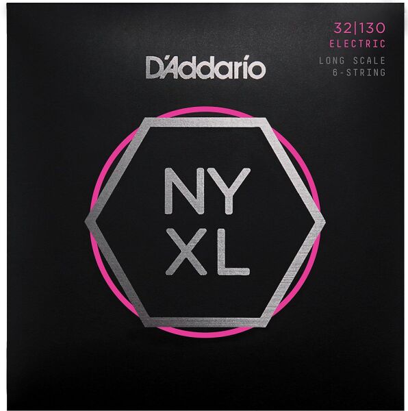 DADDARIO NYXL32130 BASS GİTAR TEL SETİ, NYXL SERİSİ, LONG SCALE, 5 TELLİ