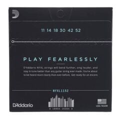 DADDARIO NYXL1152 ELEKTRO GİTAR TEL SETİ, 11-52, MEDIUM/HEAVY BOTTOM