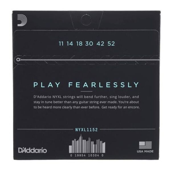 DADDARIO NYXL1152 ELEKTRO GİTAR TEL SETİ, 11-52, MEDIUM/HEAVY BOTTOM