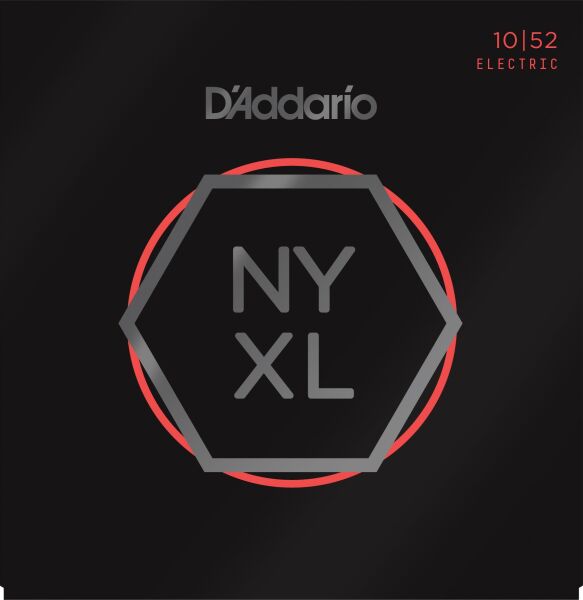 DADDARIO NYXL1052 ELEKTRO GİTAR TEL SETİ, 10-52, LIGHT TOP/HEAVY BOTTOM