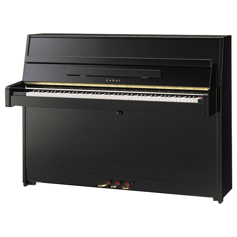 KAWAI K-15E M/PEP Parlak Siyah 110 CM Duvar Piyanosu