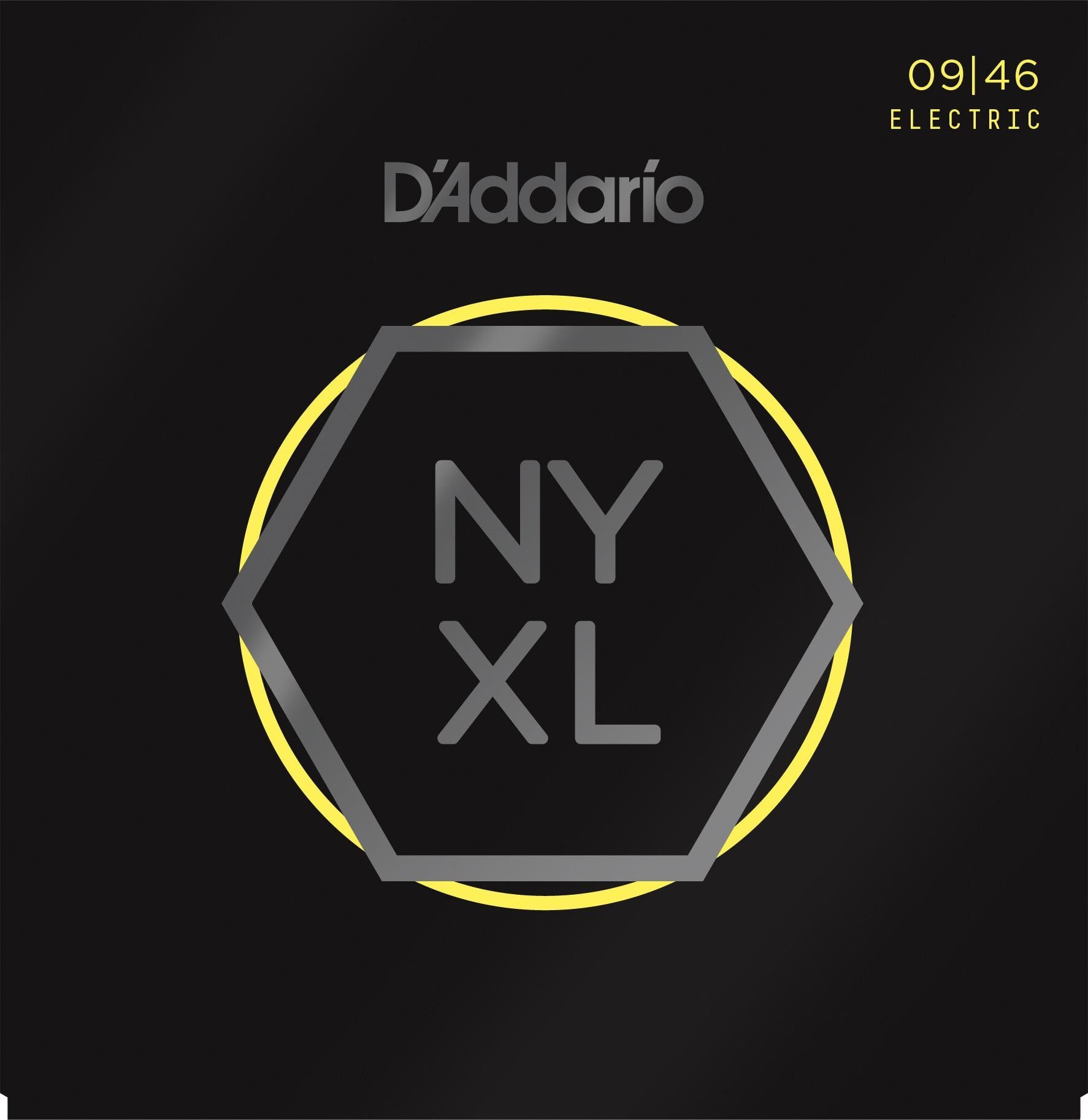 DADDARIO NYXL0946 ELEKTRO GİTAR TEL SETİ, 09-46, SUPER LIGHT TOP/REGULAR BOTTOM