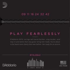 DADDARIO NYXL0942 ELEKTRO GİTAR TEL SETİ, 09-42, SUPER LIGHT