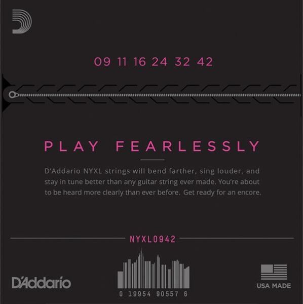 DADDARIO NYXL0942 ELEKTRO GİTAR TEL SETİ, 09-42, SUPER LIGHT