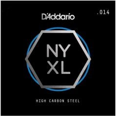 DADDARIO NYS014 ELEKTRO VE AKUSTİK TEK TEL, B-(Sİ), YÜKSEK KARBONLU ÇELİK